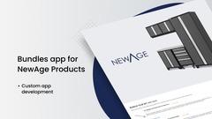 Bundles app for NewAge Products