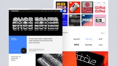 Type Department | Independently made typefaces and fonts.