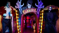 Spirit Halloween In-Store “Carnevil” Fun House Hologram Mirrors