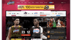 NBA - Team Sites Platform Redesign