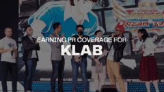 Earning PR Coverage for KLab