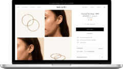 Web app for a jewelry brand 