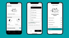 Company formation and business services app for the UK market