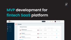 MVP development for fintech SaaS platform