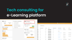 Tech consulting for e-Learning platform