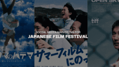 Social Media Marketing for Japanese Film Festival