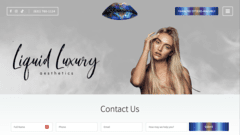 Revitalizing Online Presence: Liquid Luxury Aesthetics Website Redesign & Marketing Enhancement